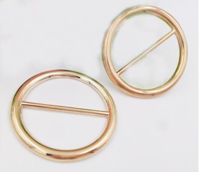 ZJ   金屬腰帶扣  日字扣  風衣扣 45度照